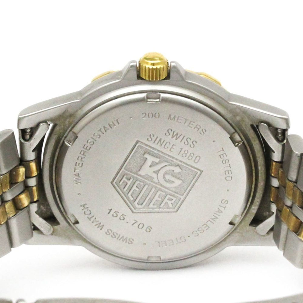 TAG HEUER 1500 GMT Gold Plated Steel Quartz Mens Watch 155.706 — Good