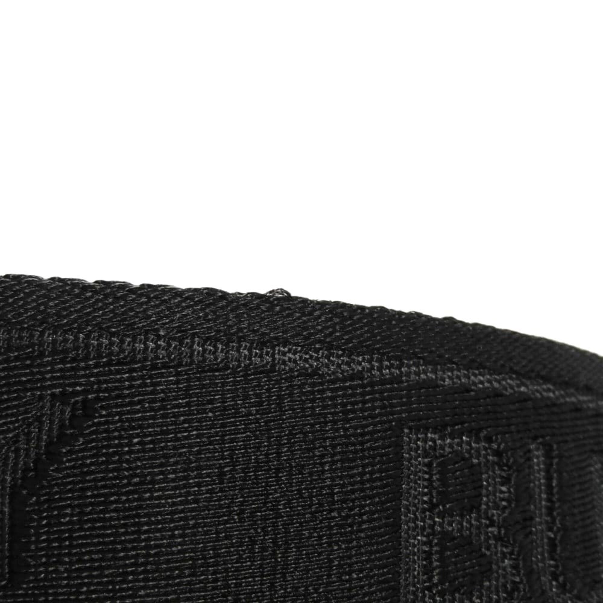 Burberry Paddy Logo Crossbody Shoulder Bag, Cotton Calfskin, Rubber Embossed Nylon, Black, 8049094, Men's — New - Store Return