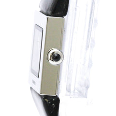 CHANEL Matelasse Steel Leather Quartz Ladies Watch H0116 Polished — Very Good