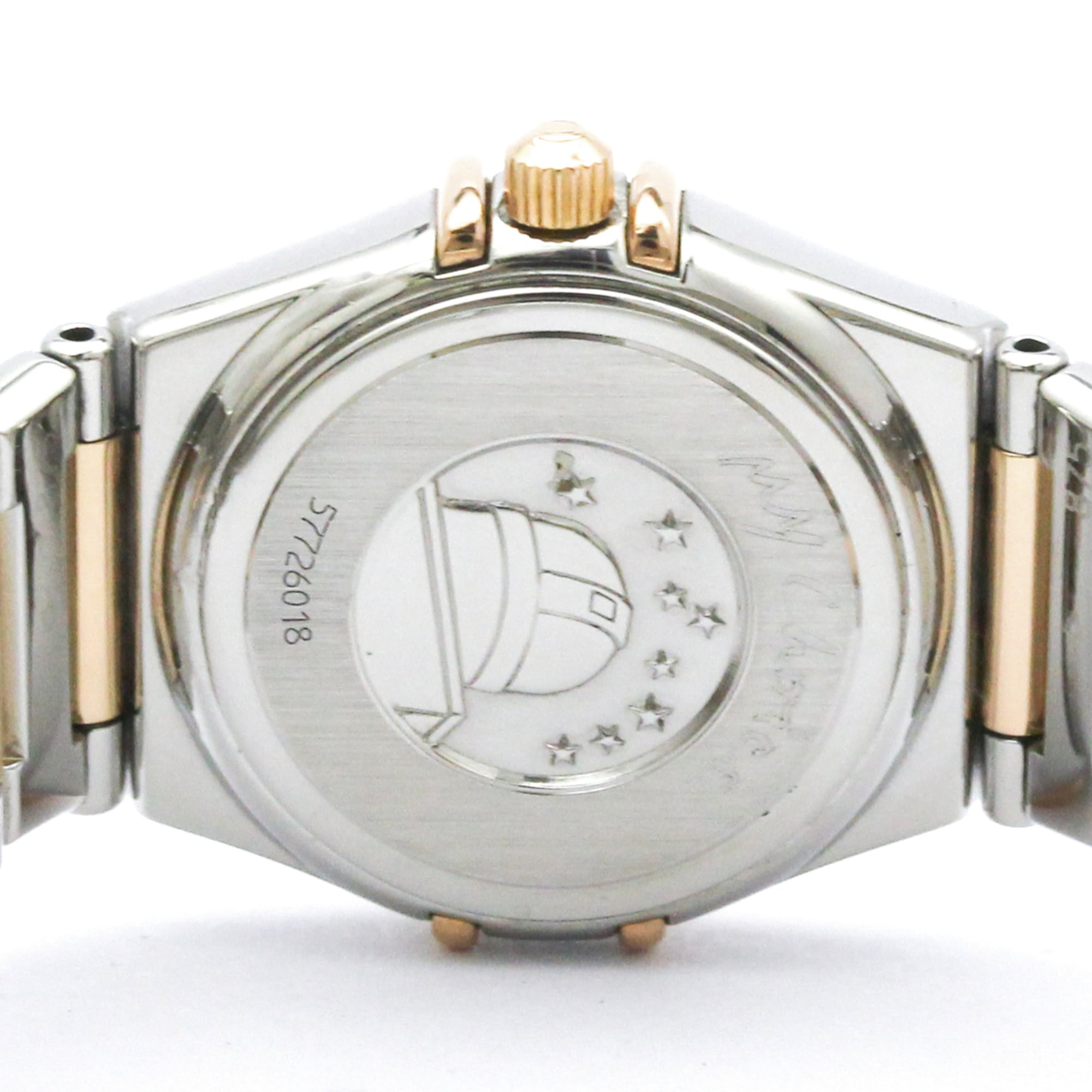 OMEGA Constellation My Choice Diamond MOP Dial Watch 1368.73 Polished — Very Good