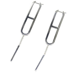 HERMES Ever Chaine d'Ancre Earrings for Women, Ag925, MO1036 — Like New