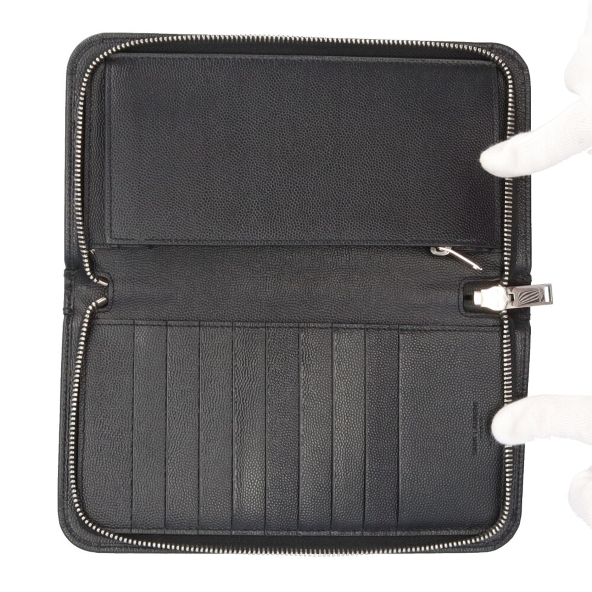 Saint Laurent long wallet leather 328558 Men's SAINT LAURENT