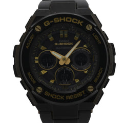 CASIO GSHOCK GSTEEL GSTW300BD1AJF Men's Watch, Black, Stainless Steel — Good