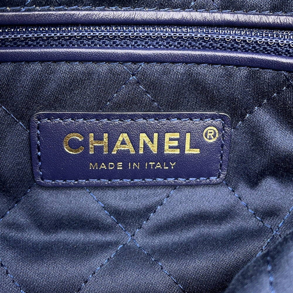 Chanel Backpack, 22 Large Caviar Skin AS3313, CHANEL Handbag, Women's — Like New