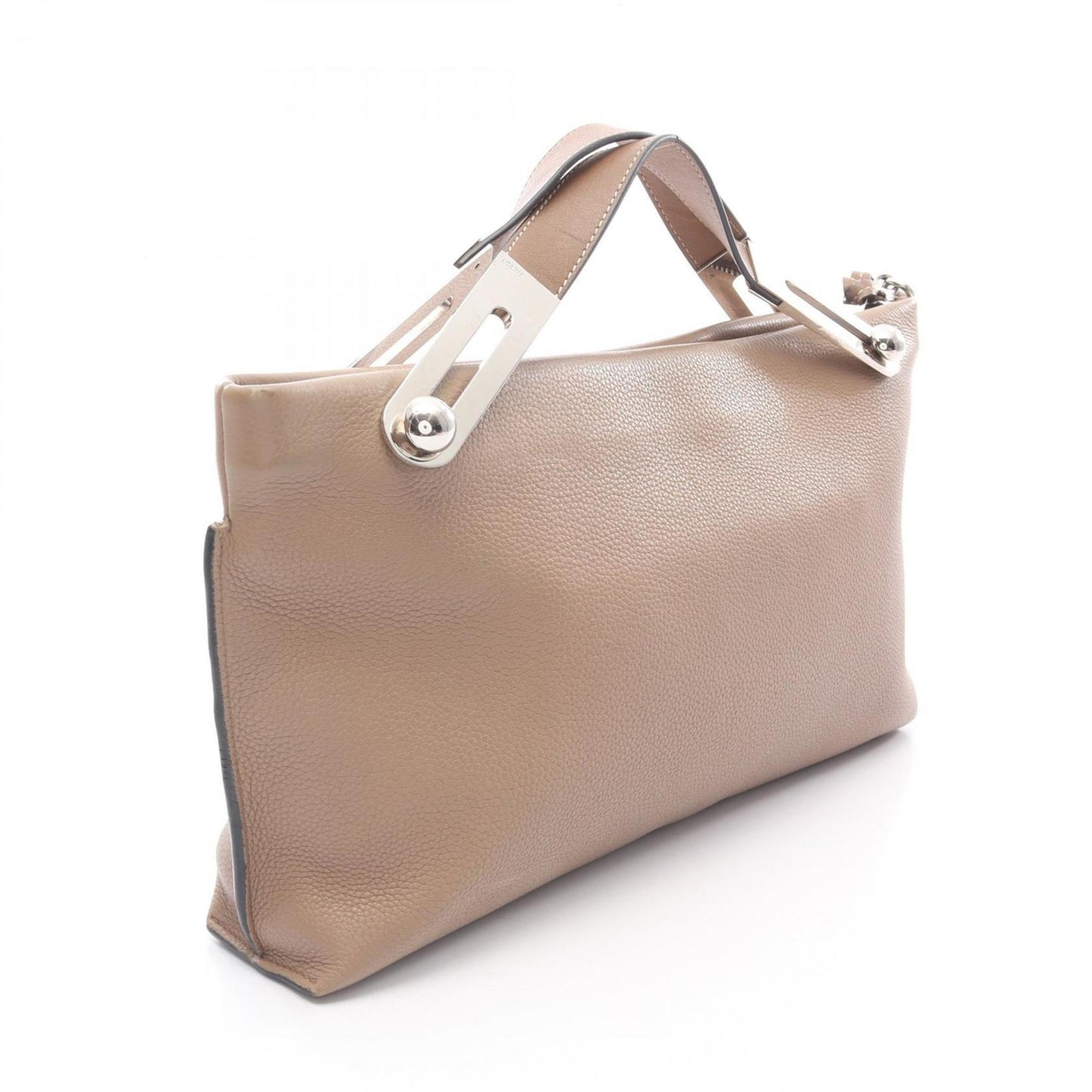 LOEWE Missy handbag, leather, women's, beige, 327.12KR95