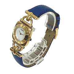 Gucci GUCCI watch, total weight 24g, stainless steel, genuine leather strap, quartz movement, white dial, 6300L — Good