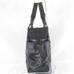 CHANEL A34210 Tote Bag, Canvas, Black, Women's — Like New