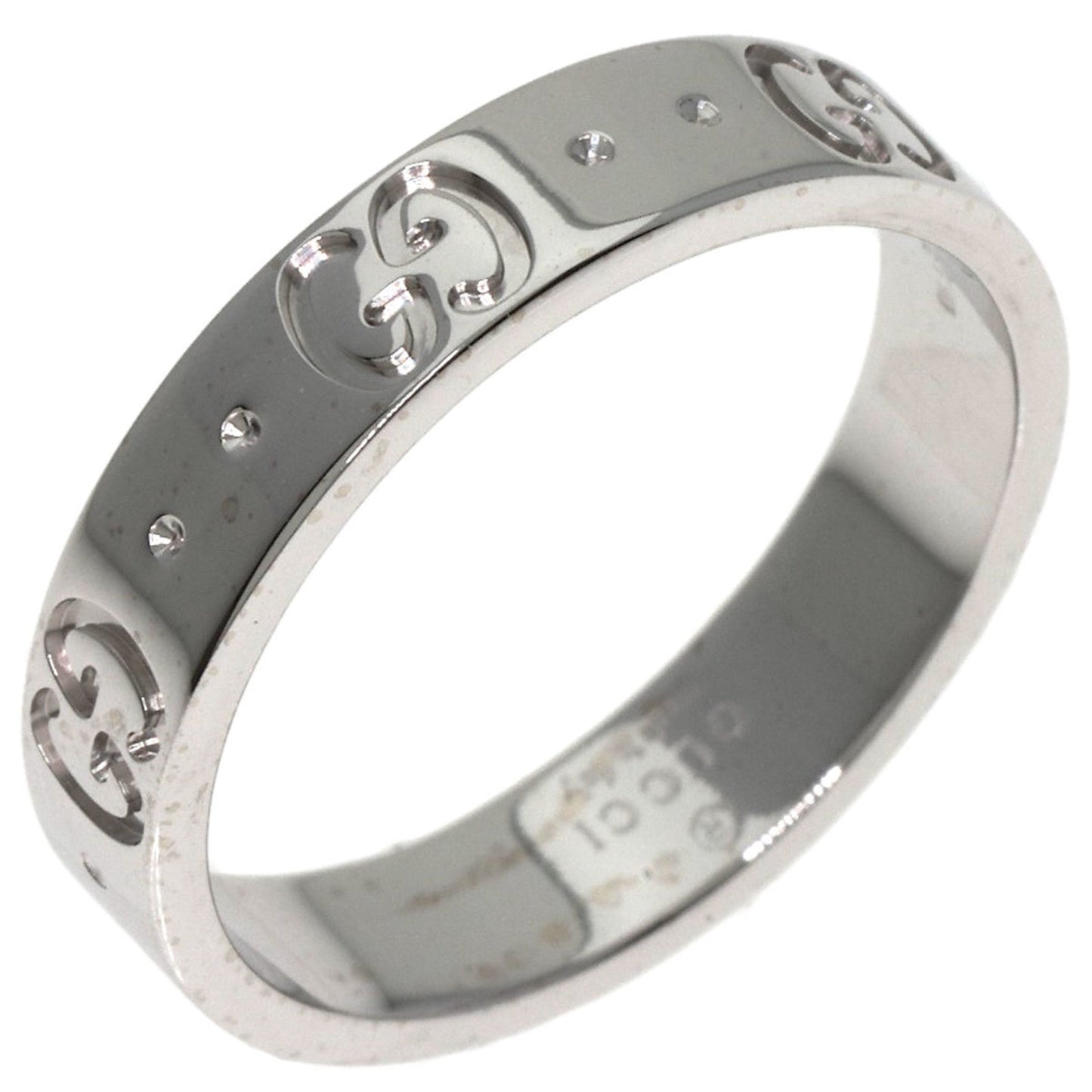 Gucci Icon #11 Ring in 18K White Gold for Women