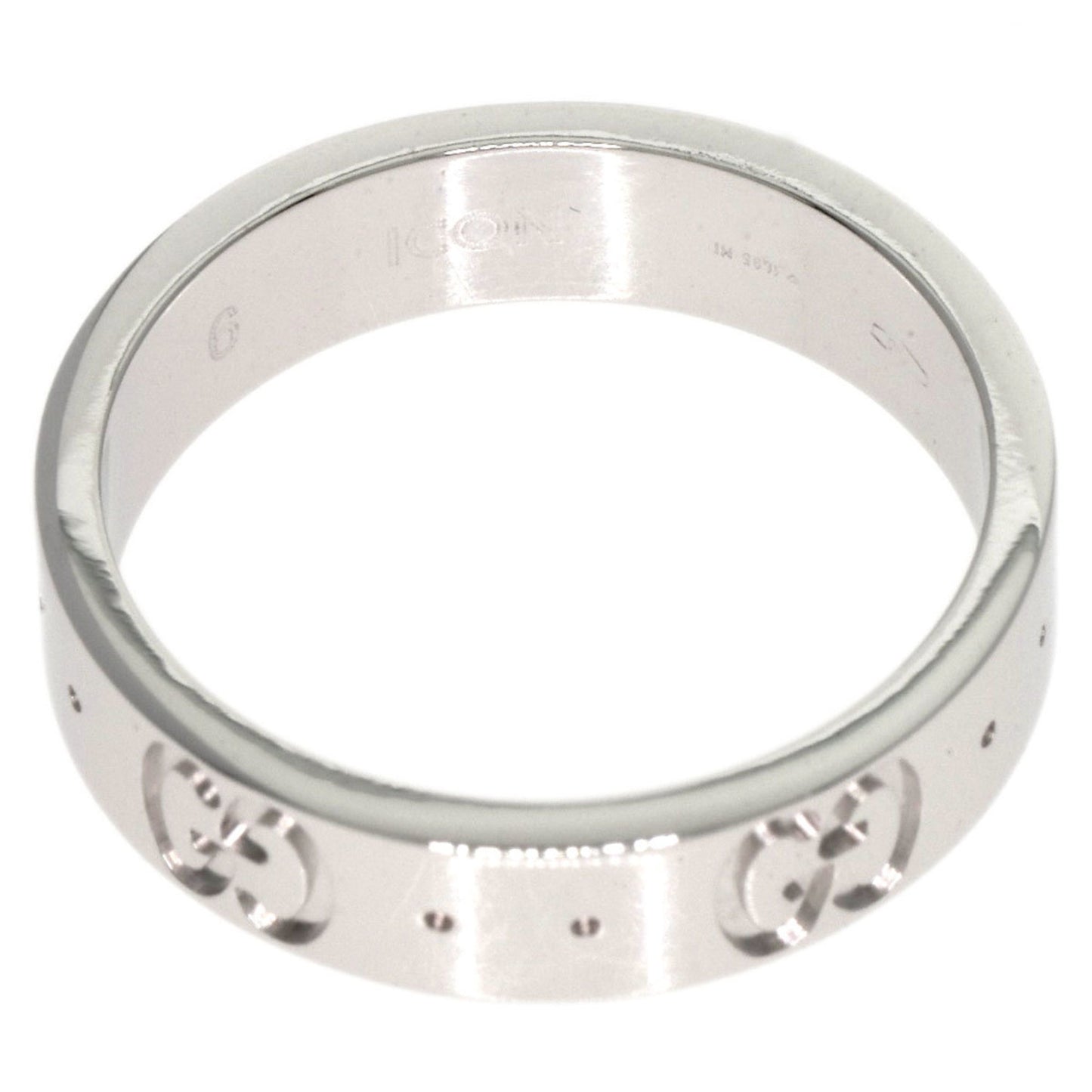 Gucci Icon #6 Ring in 18K White Gold for Women