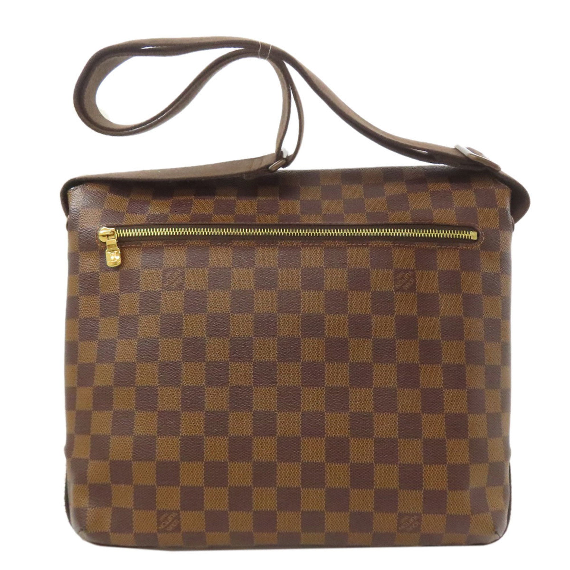 Louis Vuitton N51211 Brooklyn MM Shoulder Bag in Damier Canvas for Women