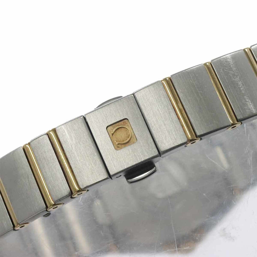 Omega Constellation Brushed Two-Tone 123 20 24 60 02 002 Women's Watch Silver 18K Yellow Gold Quartz — Very Good