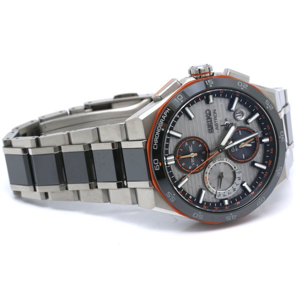 SEIKO Astron Nextar GPS Solar SBXC183 5X83-0AS0-1 (Limited Edition of 1200) Men's Watch, Ceramic x Titanium, 40534 — Good