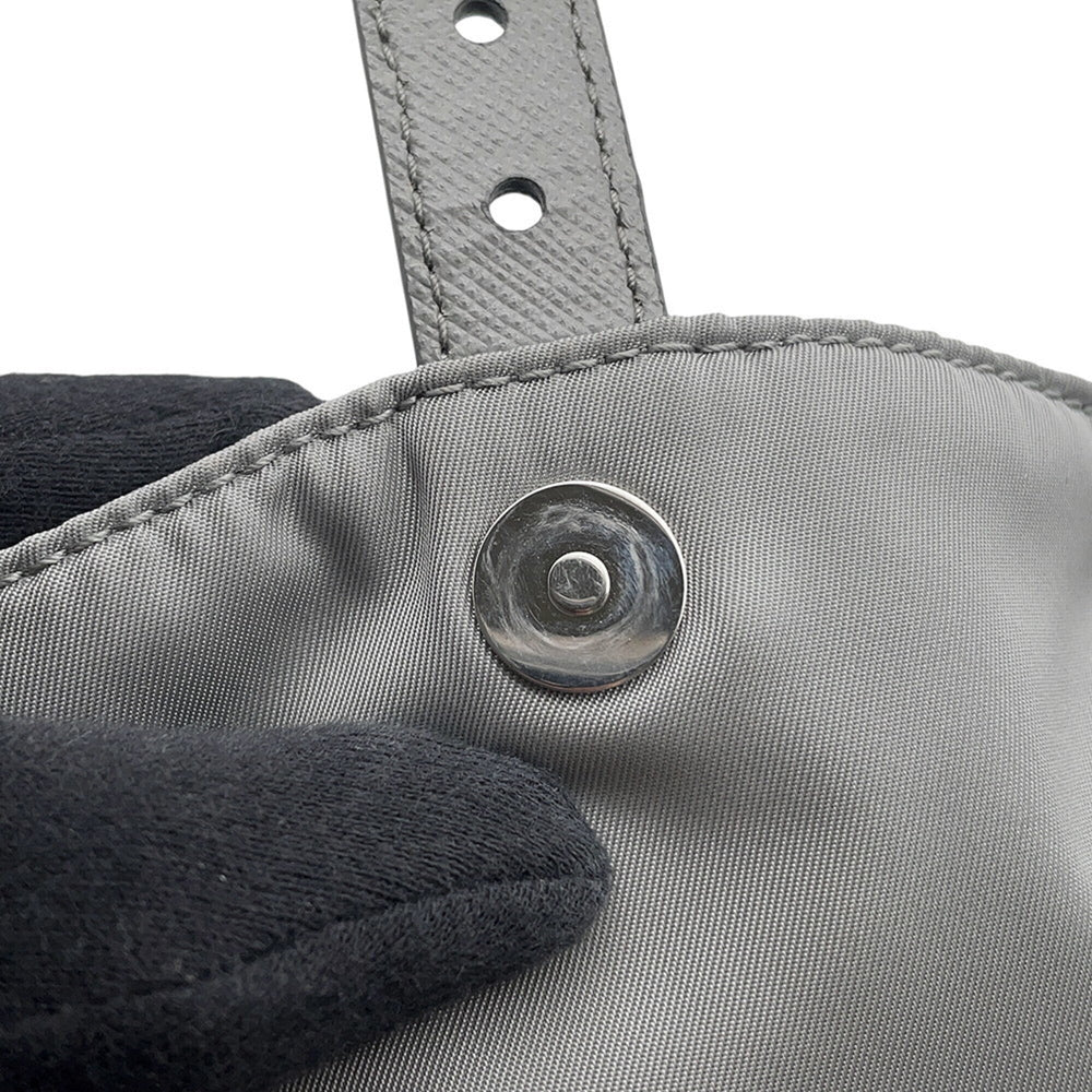 Prada Backpack Small Nylon Saffiano Leather 1BZ677 PRADA Handbag — Like New