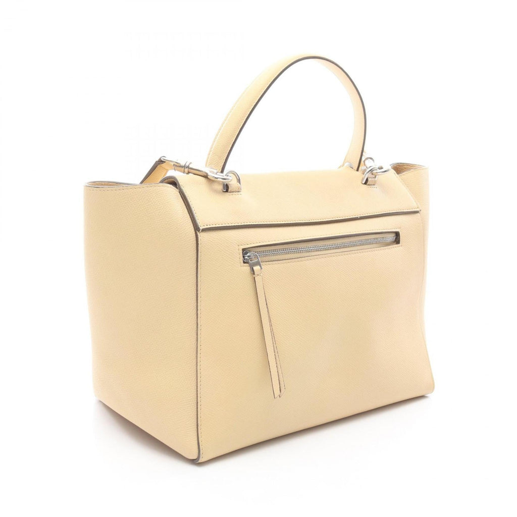 Celine BELT BAG MINI, a mini handbag in leather, beige, for women, model 176103