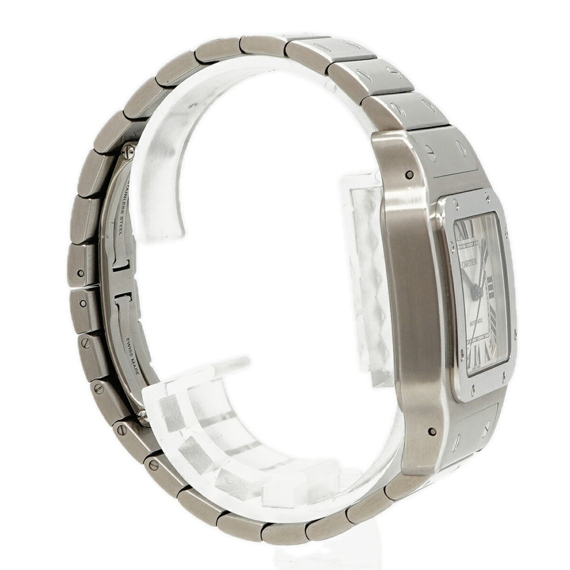 Cartier Santos Galbee XL W20098D6 Silver Dial Men's Watch — Good