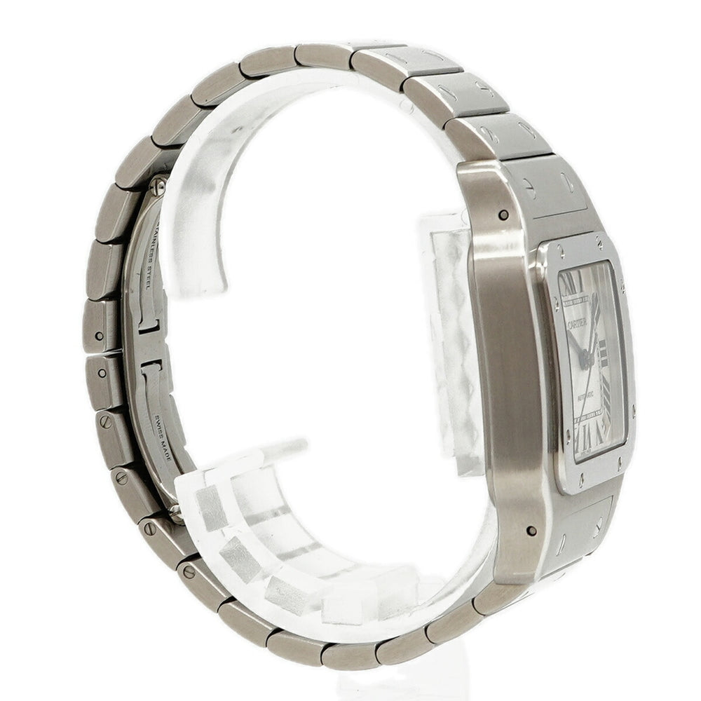 Cartier Santos Galbee XL W20098D6 Silver Dial Men's Watch — Good