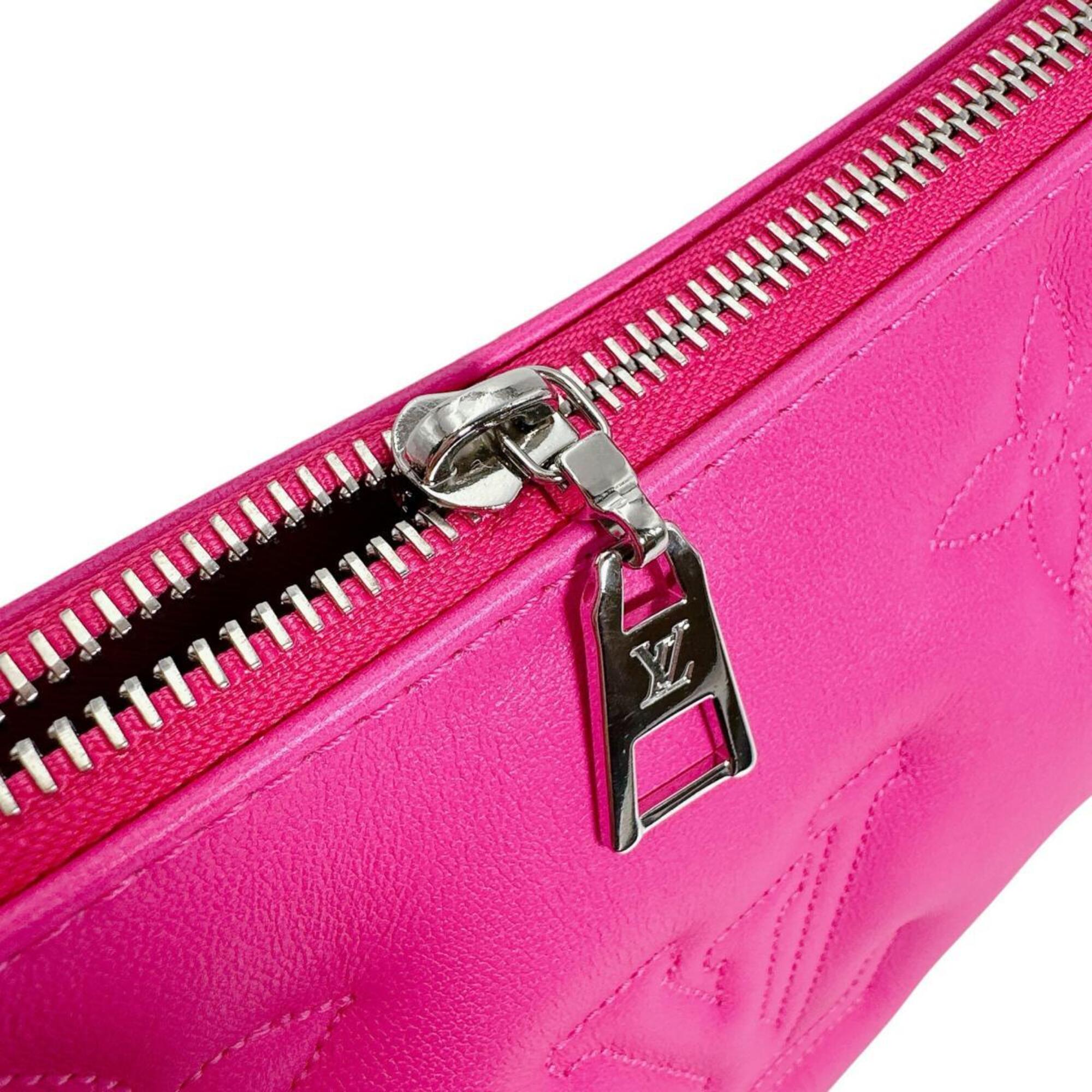 Louis Vuitton LOUIS VUITTON Shoulder Bag Over the Moon Bubble Glam Calfskin M59915 Pink — Like New