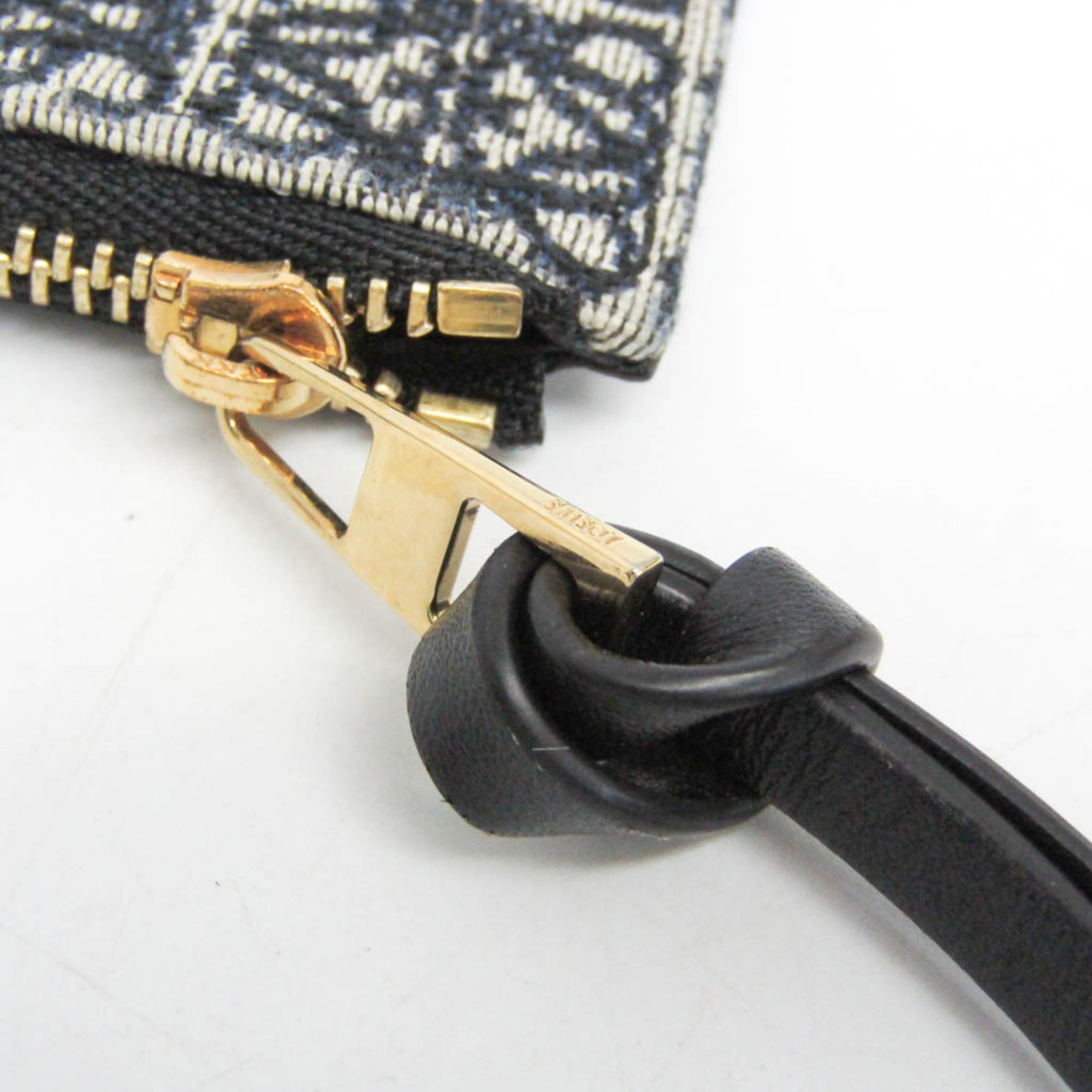 Loewe Anagram Coin Card Holder C604Z40X02 Women's Leather,Cotton Canvas Coin Purse/coin Case Black,Light Beige