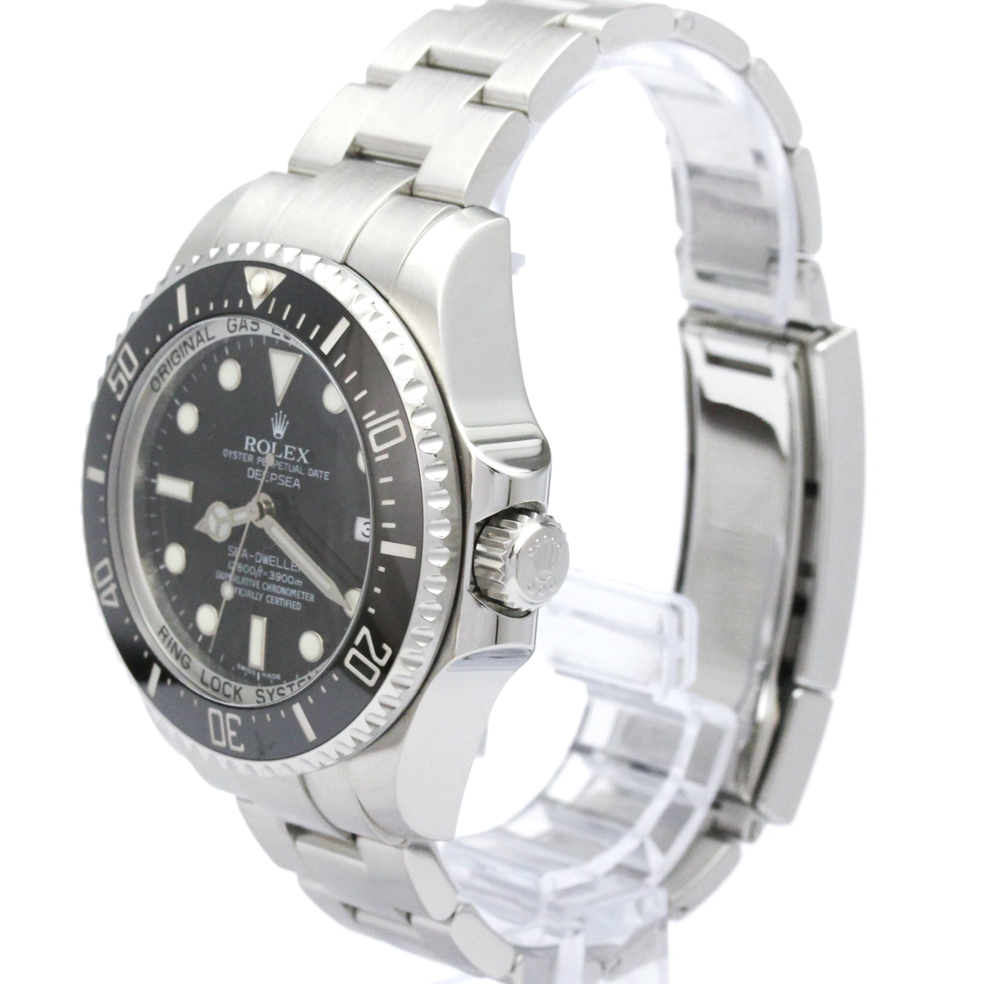 ROLEX Sea Dweller Deep Sea 116660 V Serial Steel Automatic Mens 116660 Polished — Very Good