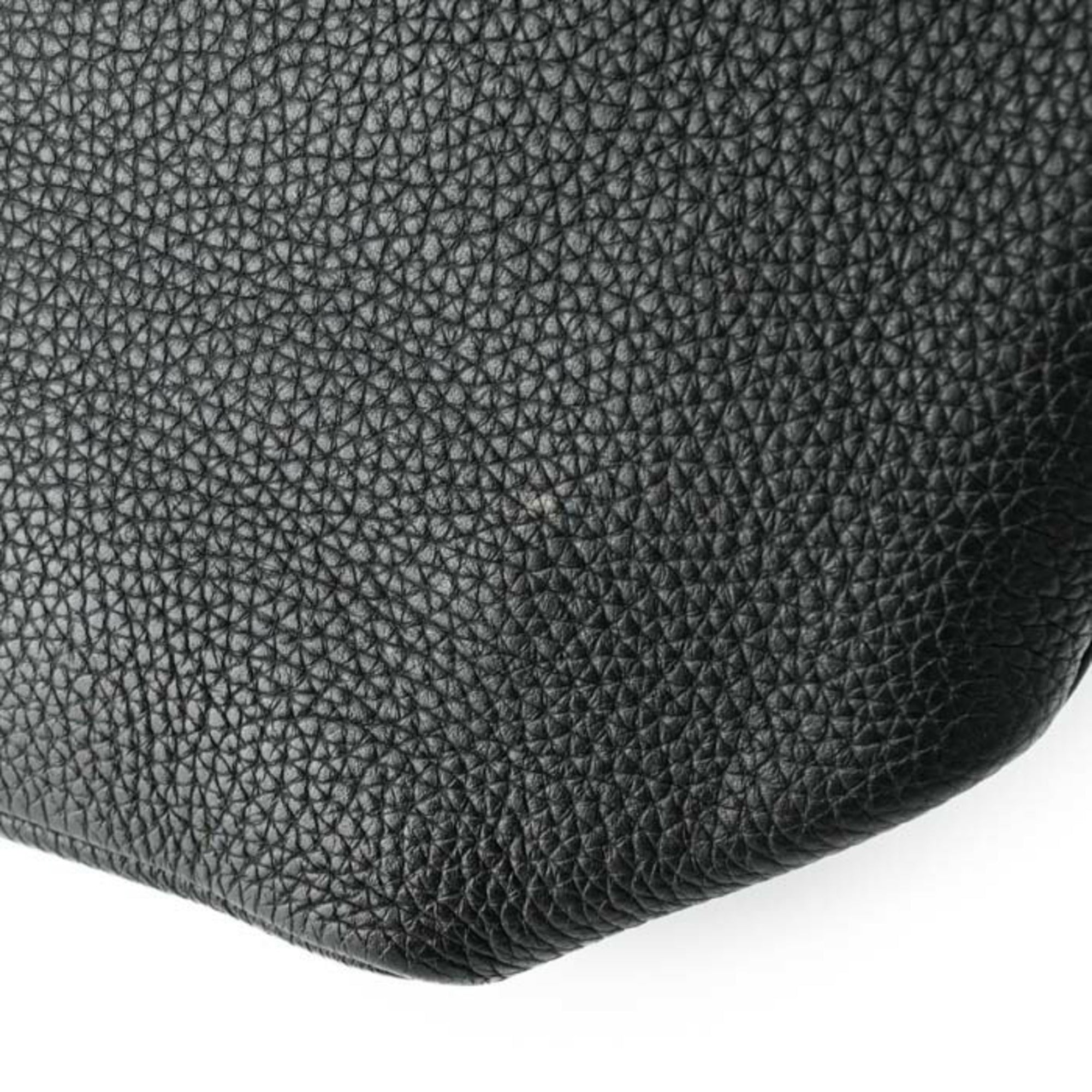 LOUIS VUITTON Louis Vuitton Taurillon LV Circle Cabas Light Tote Bag Black M55000 — Like New