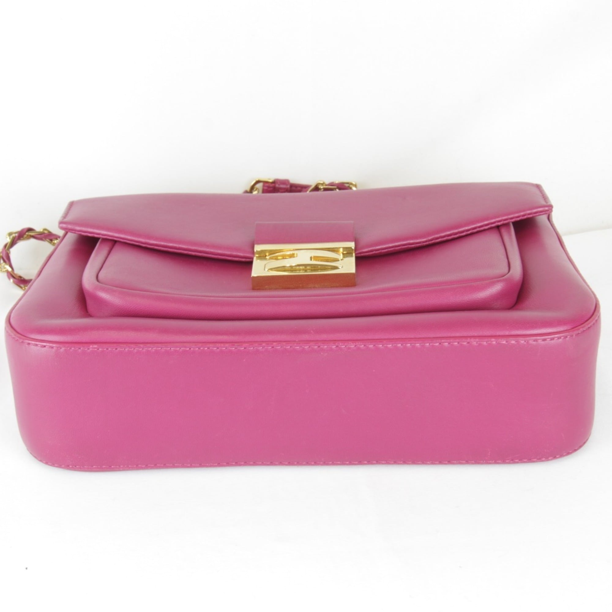 FENDI shoulder bag, leather, pink, women's — New - Store Return