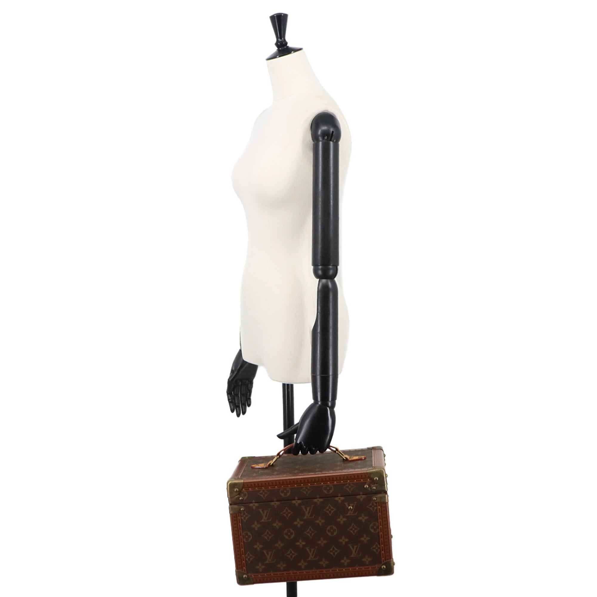 Louis Vuitton Monogram Boite Flacons Makeup Box Vanity Handbag Brown M21828 — Like New