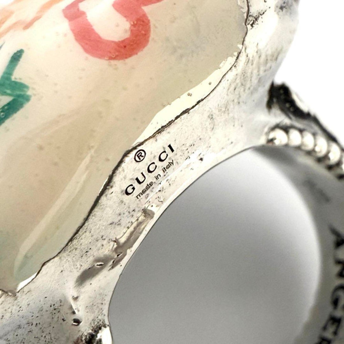 Gucci Men's Anger Forest Bull's Head Ring