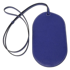 HERMES (U stamp) Chevre Mysore In-the-Loop To Go Wink GM Smartphone Shoulder Bag/Case - Blue Electric Women's — Like New