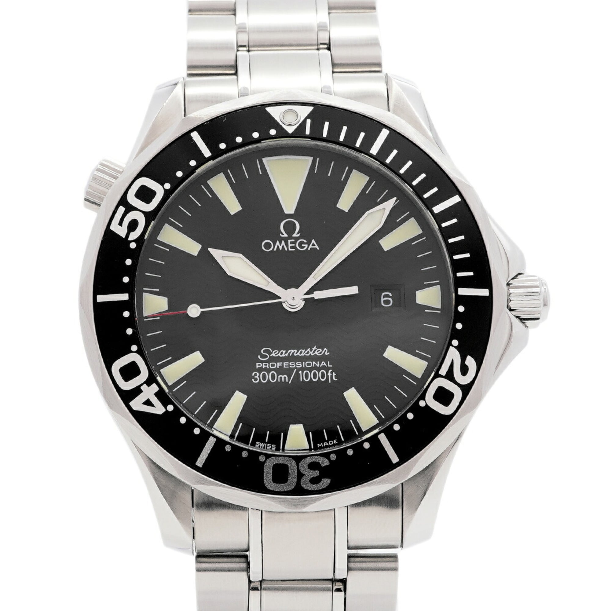 Omega Seamaster Diver 300M 2264.5 Black Dial Men's Watch — Very Good