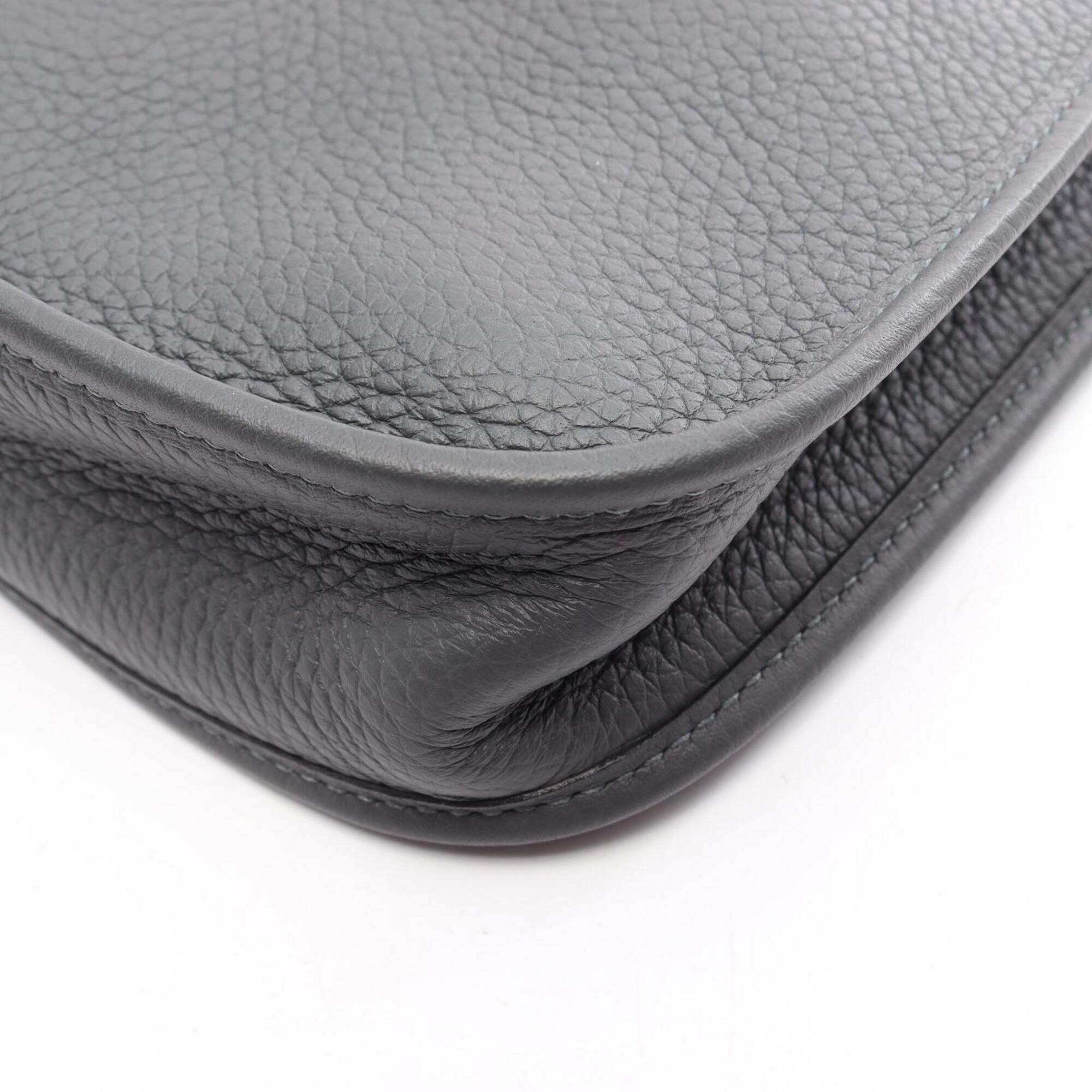 Hermes Evelyne Amazon TPM Gris Misty Shoulder Bag/Handbag, Taurillon Clemence Leather, Women's, Gray — New - Store Return
