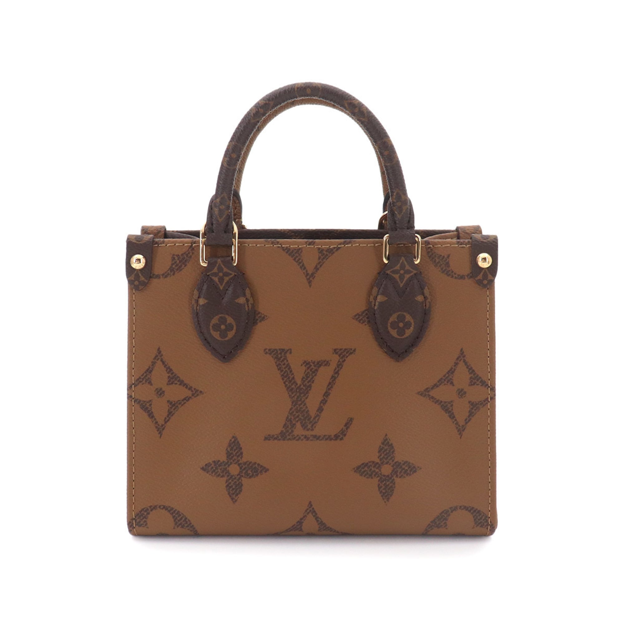 Louis Vuitton OnTheGo BB Monogram Giant Reverse 2-way Hand/Shoulder Handbag M46839 RFID — New - Store Return