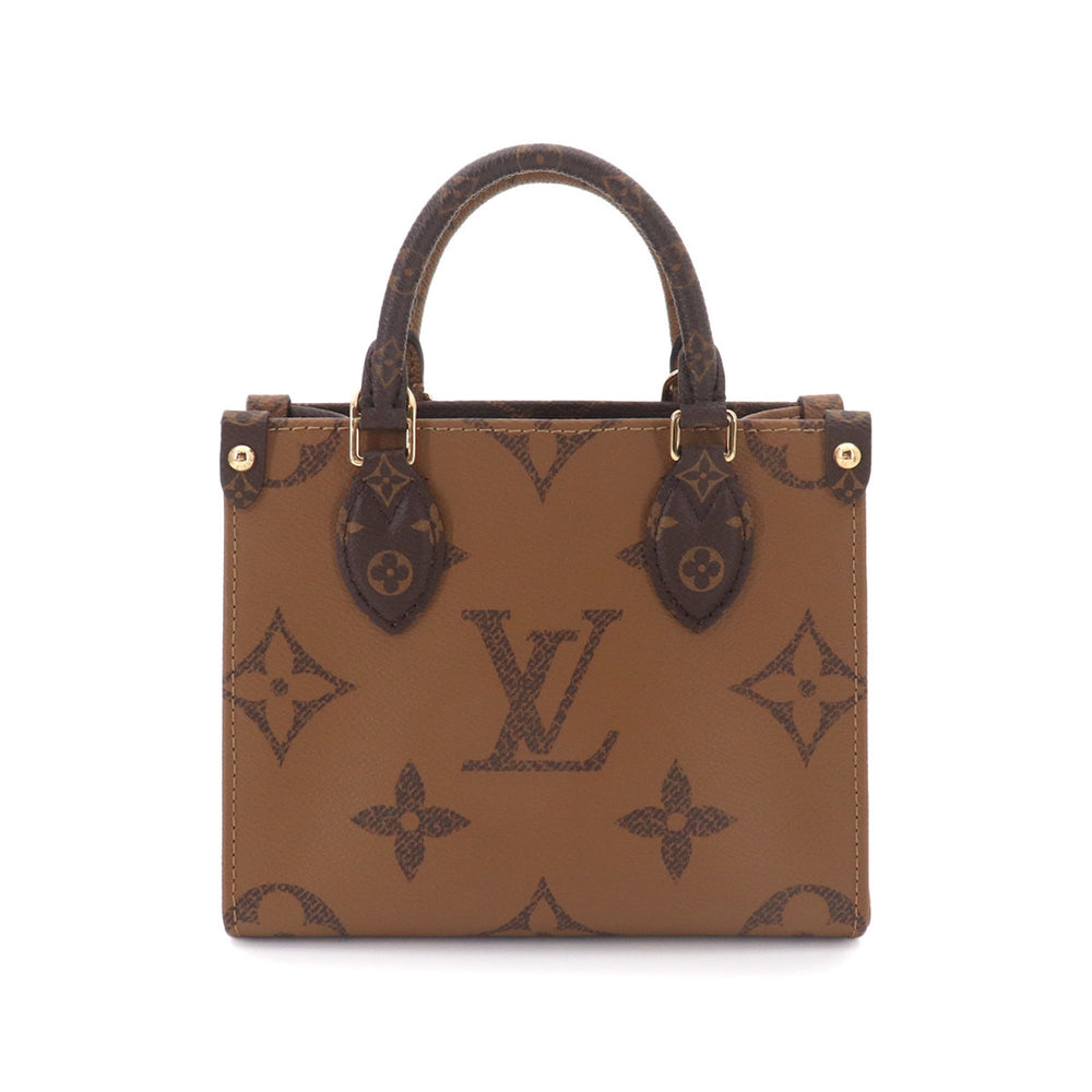 Louis Vuitton OnTheGo BB Monogram Giant Reverse 2-way Hand/Shoulder Handbag M46839 RFID — New - Store Return