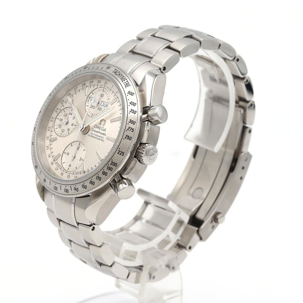 Omega Speedmaster Day-Date 3221.30 Stainless Steel Automatic Watch — Good