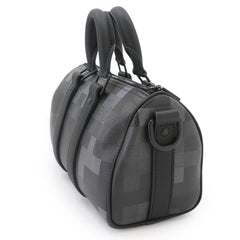 Louis Vuitton Keepall Bandouliere 25 Damouflage Black 2-way Hand/Shoulder Handbag Noir M14919 RFID — New - Store Return