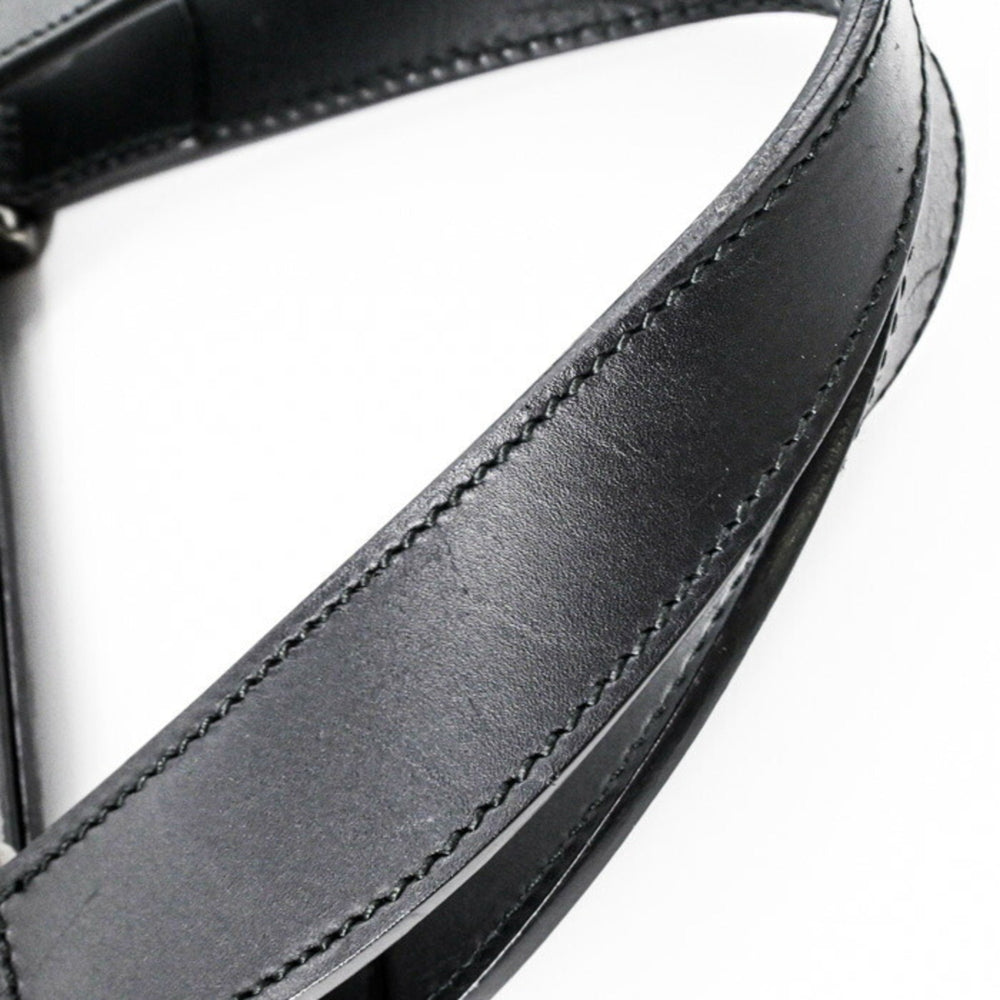 GUCCI GG Supreme Plus Tote Bag Leather Dark Gray Black 322072 — Like New