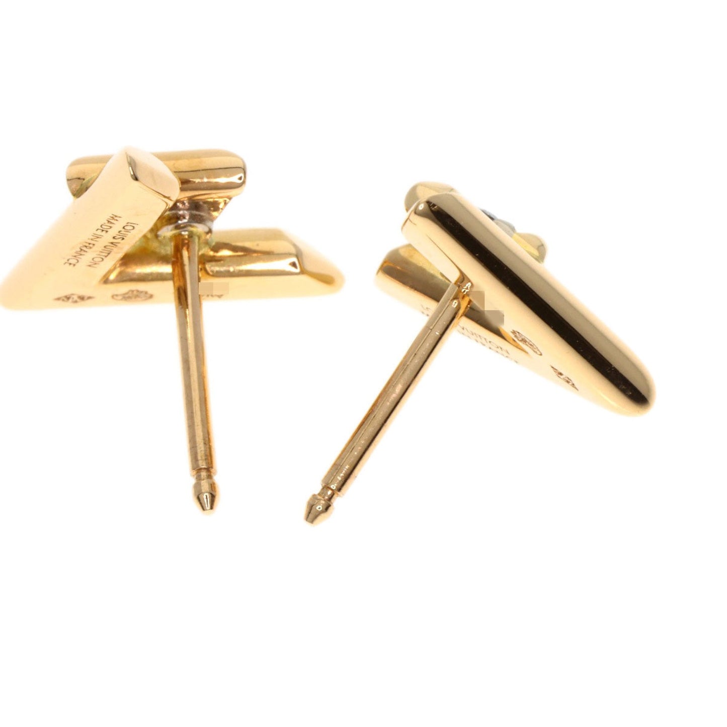 Louis Vuitton LV Volt One Puce Diamond Earrings in 18K Pink Gold for Women
