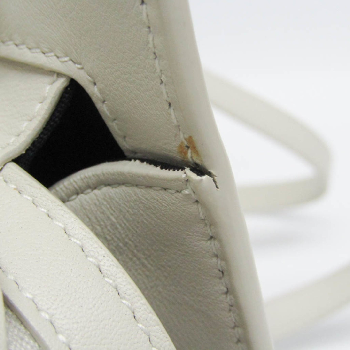 Saint Laurent Eastside Small 554116 Women's Leather Handbag,Shoulder Bag White