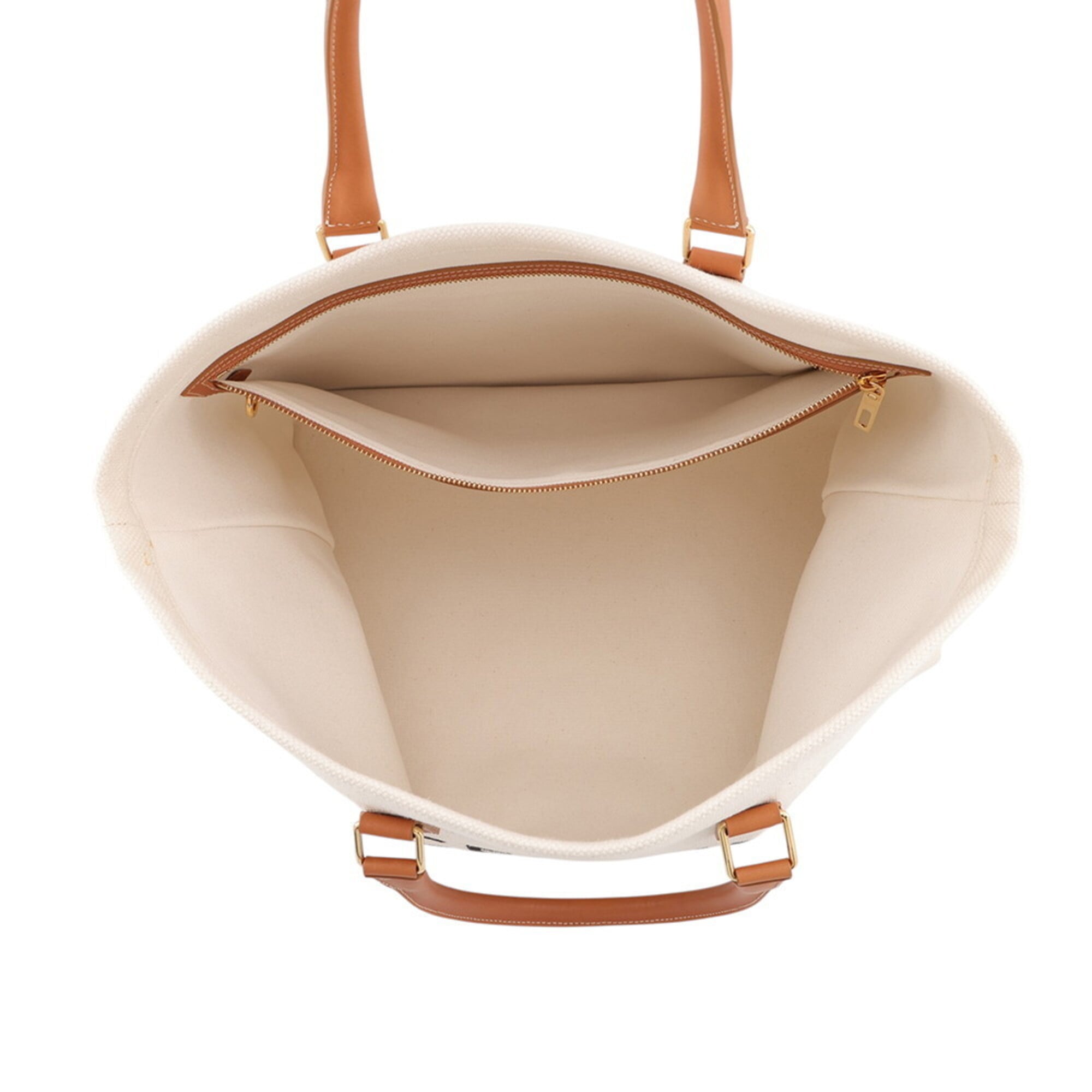 Celine Horizontal Cabas Canvas Tote Bag 190062BNZ CELINE Handbag — Like New