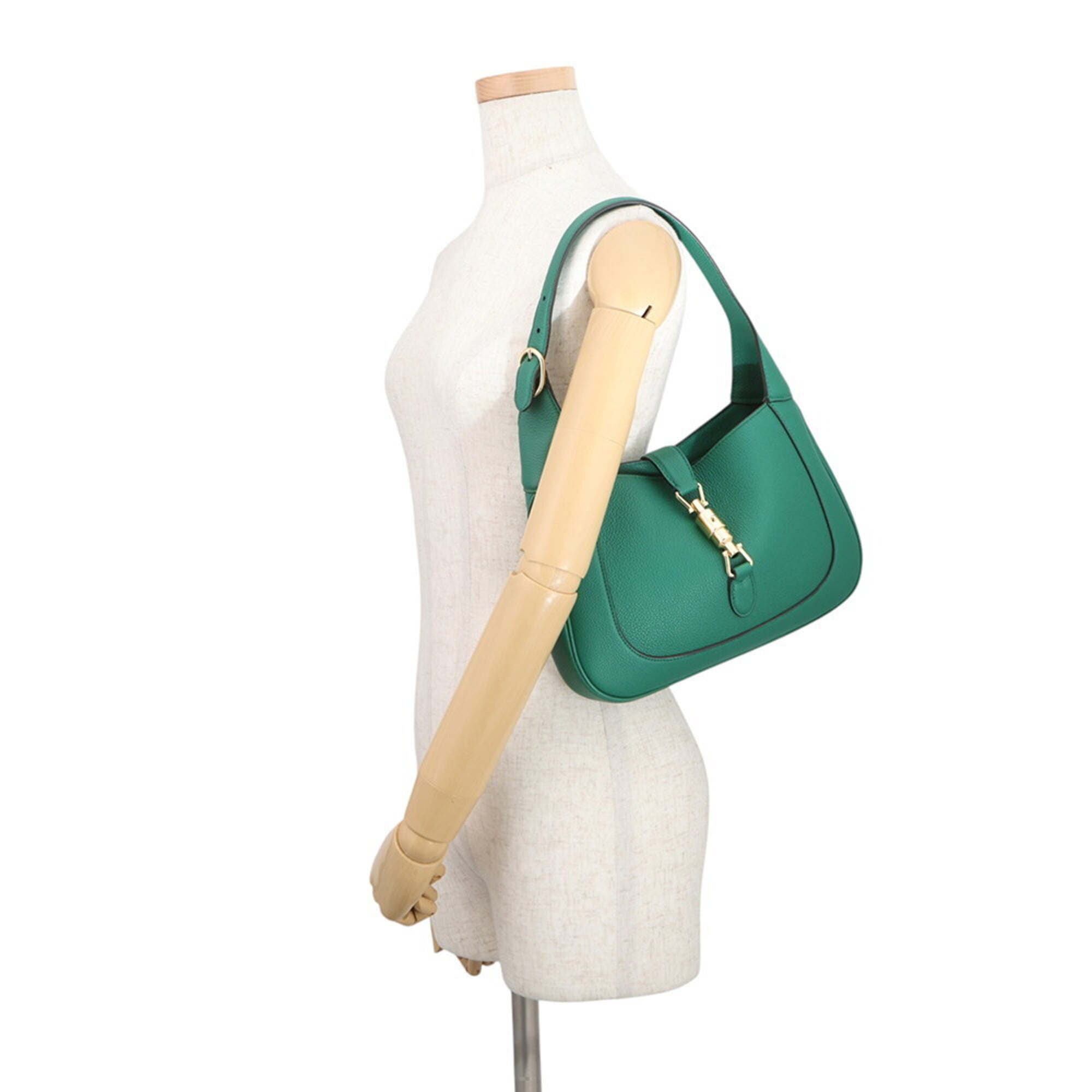 Gucci Jackie 1961 Small Leather Shoulder Bag 810232 GUCCI 2-way Handbag — Like New
