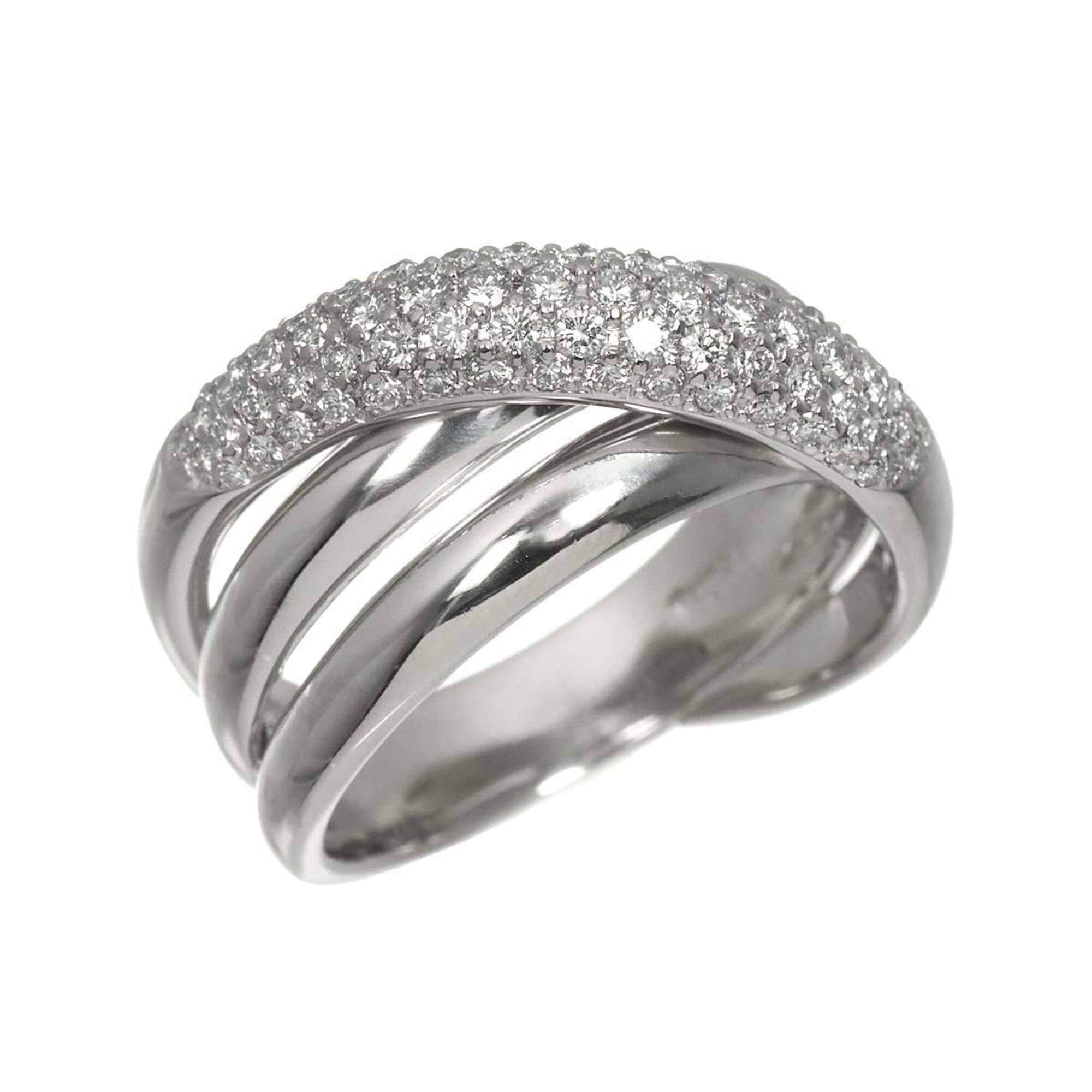 Celine CELINE Diamond Ring 0.83ct Pt Platinum — Like New