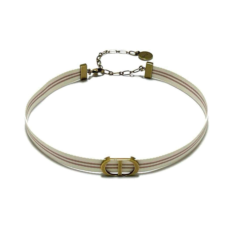 Christian Dior Dior Women's Petit CD Choker Necklace Pendant — Like New