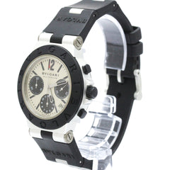 BVLGARI Aluminium Chronograph Automatic Mens Watch AC38TA — Very Good