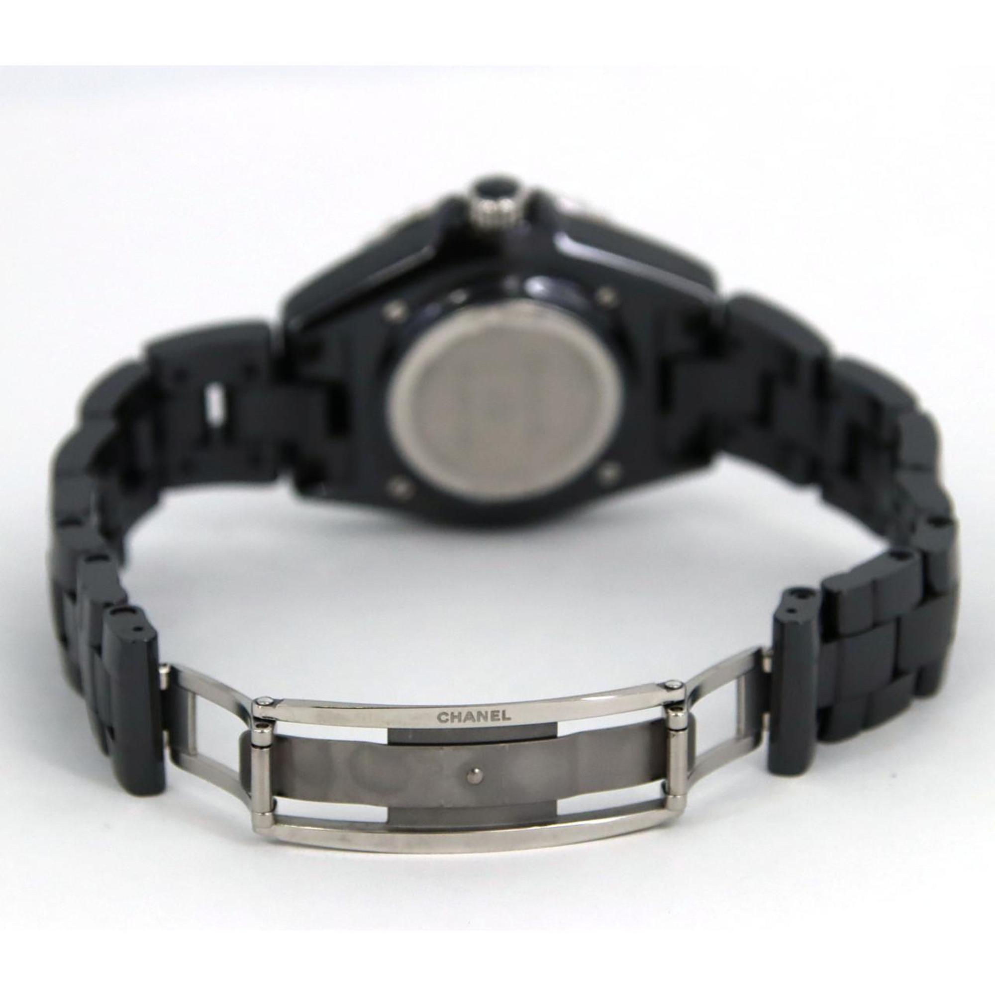 Chanel J12 Phantom 33mm Ceramic H6346 Quartz Watch — Very Good