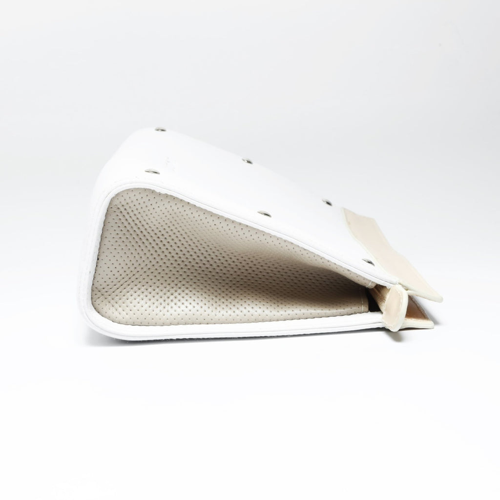 LOEWE Leather Pouch White