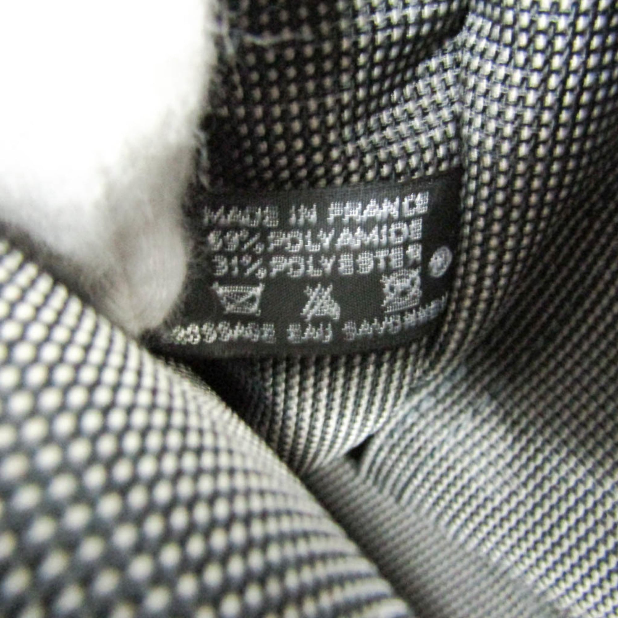 Hermes Her Line PM Women,Men Polyamide,Polyester Tote Bag Black,Gray — Like New