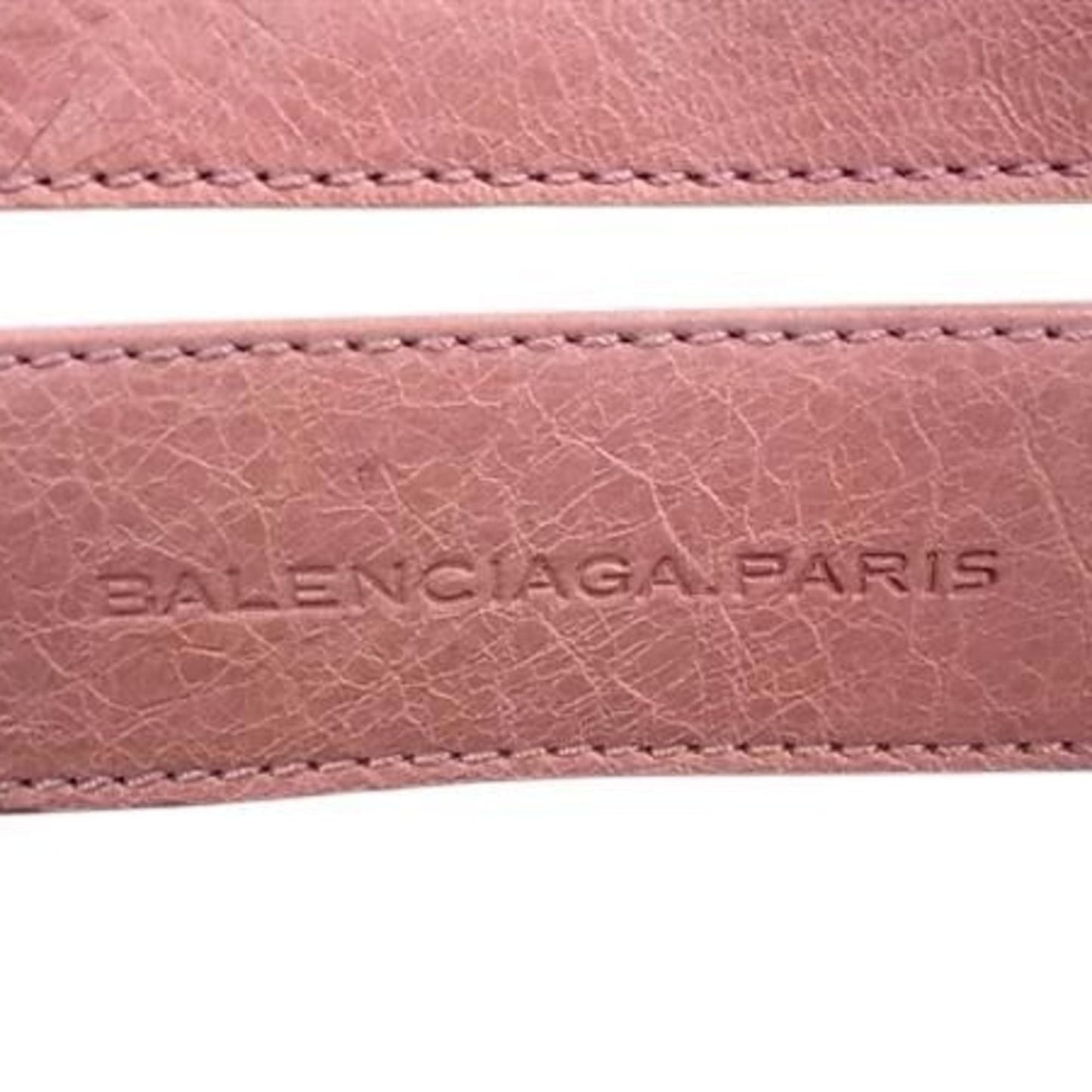 BALENCIAGA Giant Envelope Clutch Bag 186182 Pink Leather Women's