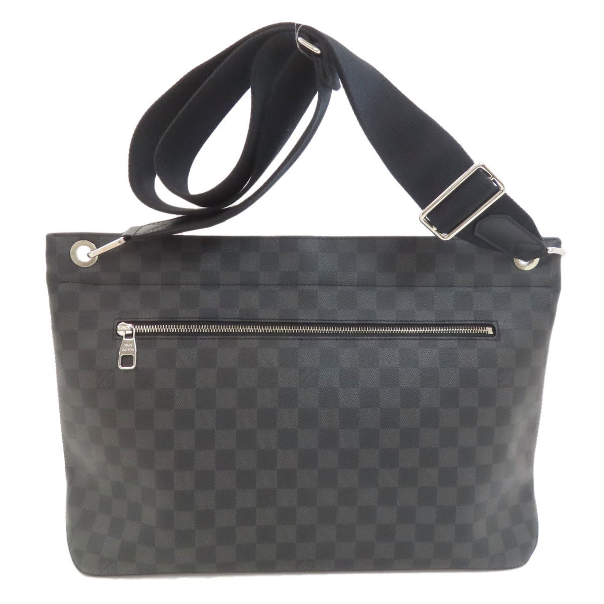 Louis Vuitton N41656 Hunter Shoulder Bag in Damier Canvas for Men