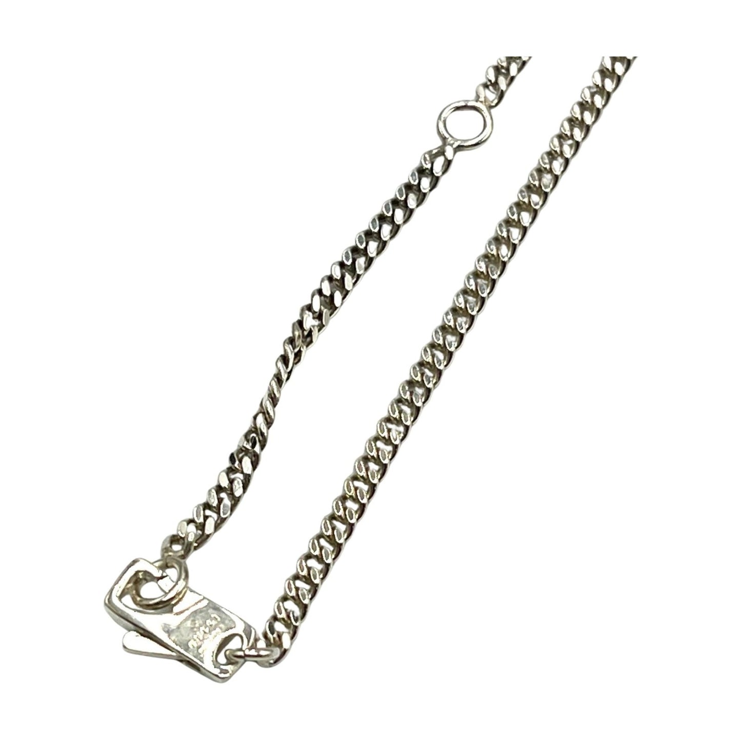 Gucci Men's Interlocking G Logo Necklace in Silver 925