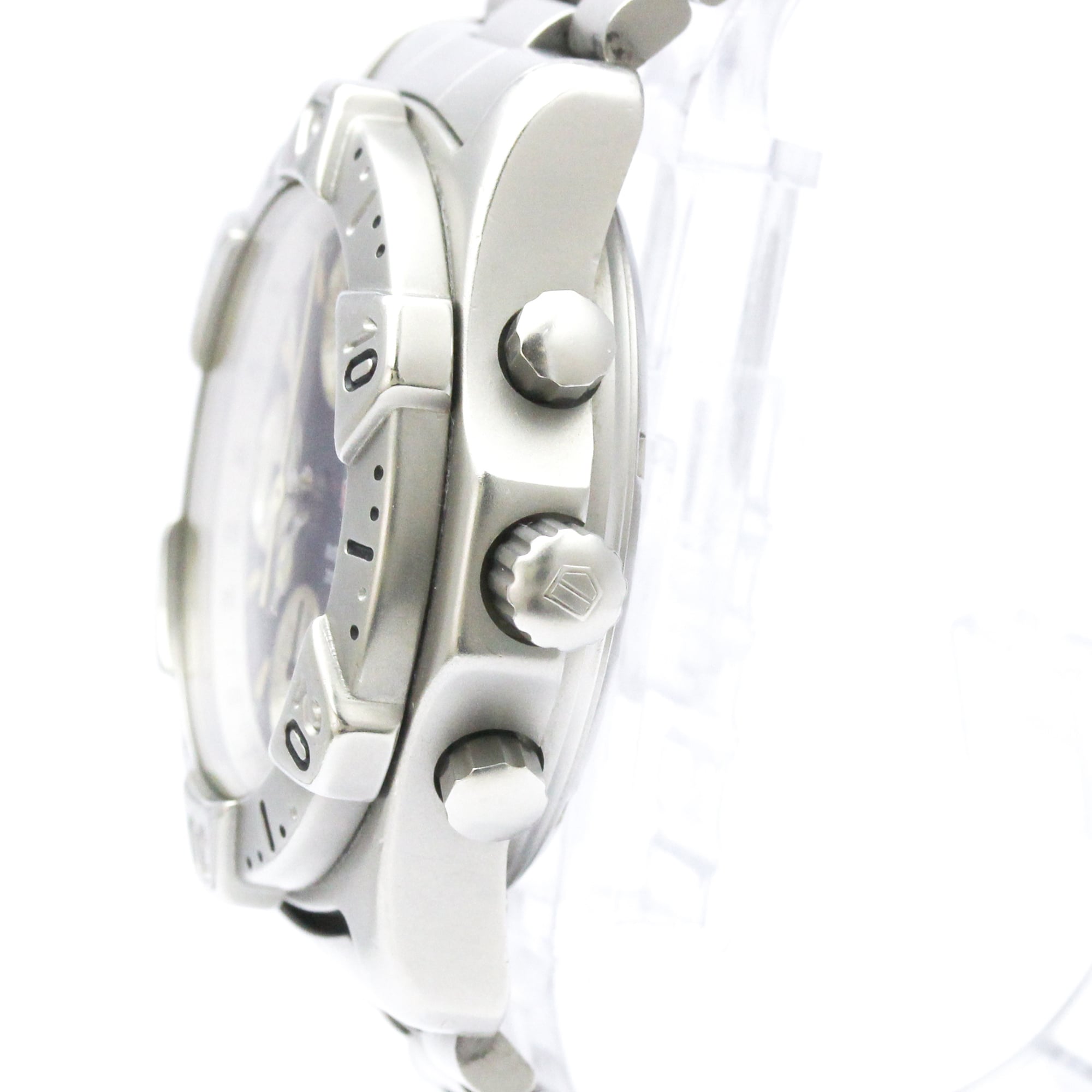 TAG HEUER Chronograph Diver Steel Automatic Mens Watch 740.306 — Good