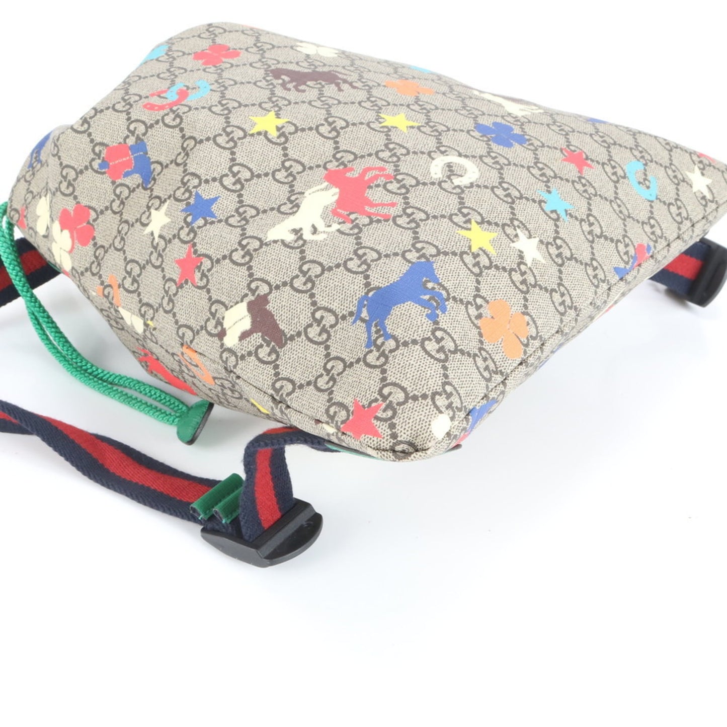 Gucci GG Supreme Knapsack 550775 Leather 2-Way Backpack for Children and Men